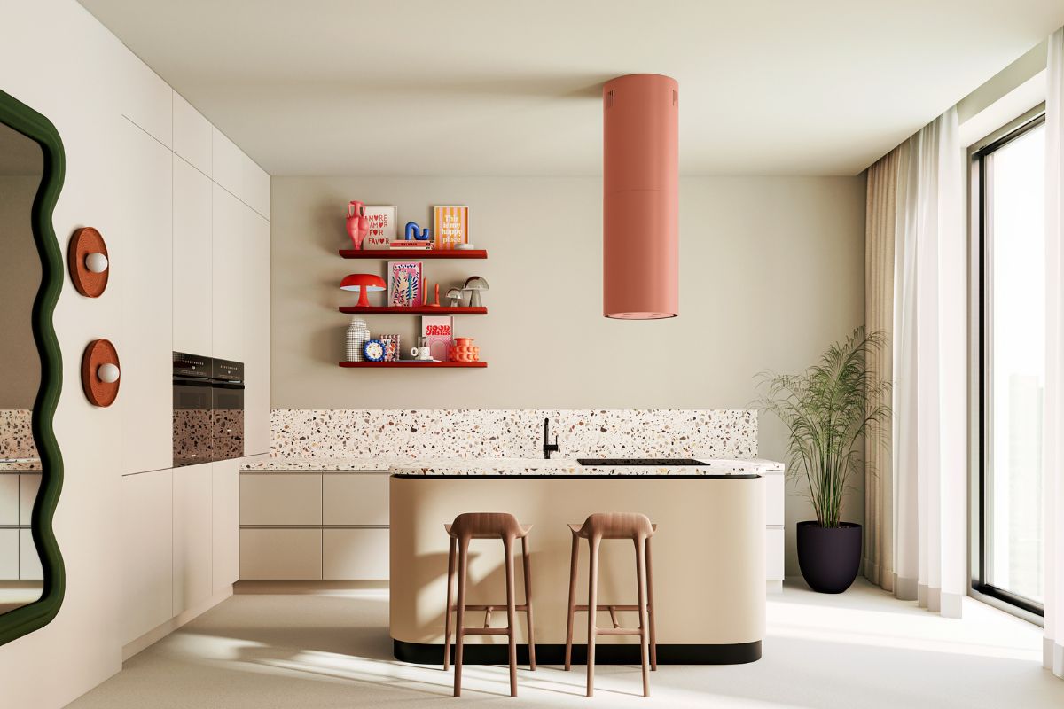 eclectic-style kitchen