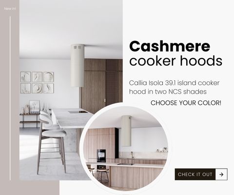 Cashmere cooker hoods