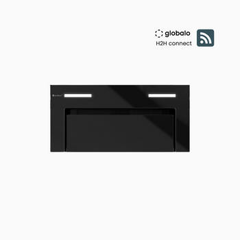 Dunstabzugshaube GLOBALO Gingero 60.2 H2H Schwarz