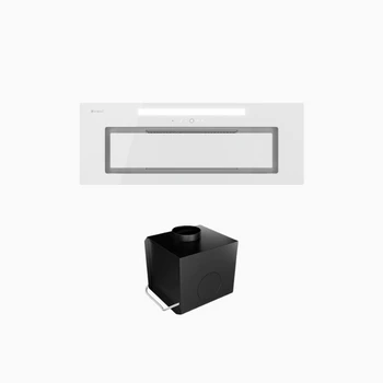 Dunstabzugshaube GLOBALO Saredo 60.1 Schwarz + Turbine TW 1.2