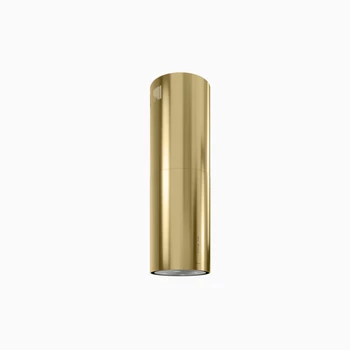 Dunstabzugshaube GLOBALO Cylindro Isola 39.7 Light Gold Mat