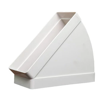 Flat horizontal elbow 45 degrees Domus 220x90 CODE 955