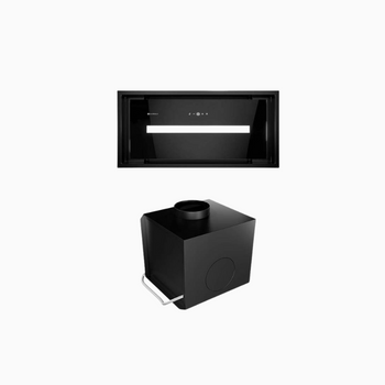 Cooker hood GLOBALO Saredo 60.1 Black + Turbine TW 2.1