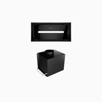 Cooker hood GLOBALO Saredo 60.1 Black + Turbine TW 1.2