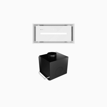 Cooker hood GLOBALO Saredo 60.1 White + Turbina TW 1.2