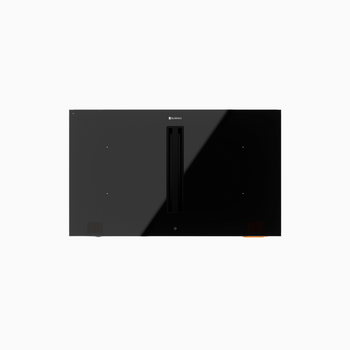 Induction hob with cooker hood GLOBALO Plantis 90.1 Black