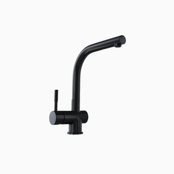 Kitchen faucet with pull-out spout GLOBALO Lobio Anthracite 1.1