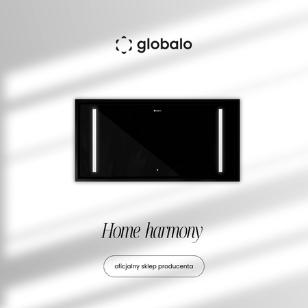 Cooker Hood GLOBALO Zenara 100.1 Black + Turbina TW 2.1