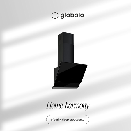 Cooker hood GLOBALO Zenesor 60.2 Black