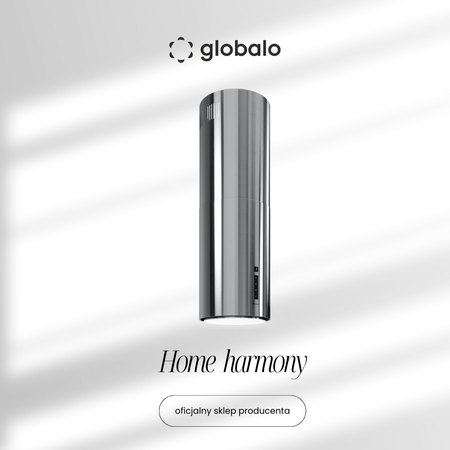 Okap kuchenny GLOBALO Heweno Isola 39.2 Inox