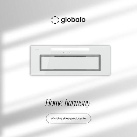 Okap kuchenny GLOBALO Silentio 80.2 White (bez silnika)