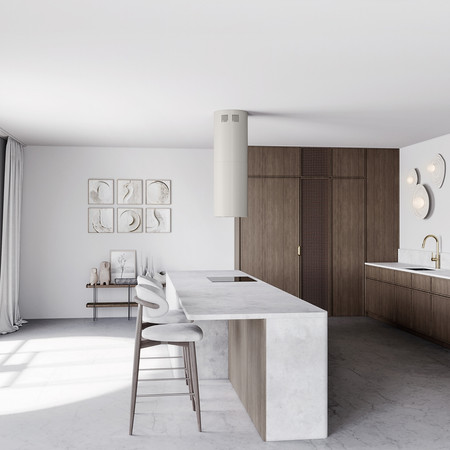 GLOBALO Callia Isola 39.1 Ivory Dunstabzugshaube