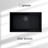 GLOBALO Sink MIRALIO 80.1 Black/BL Mat
