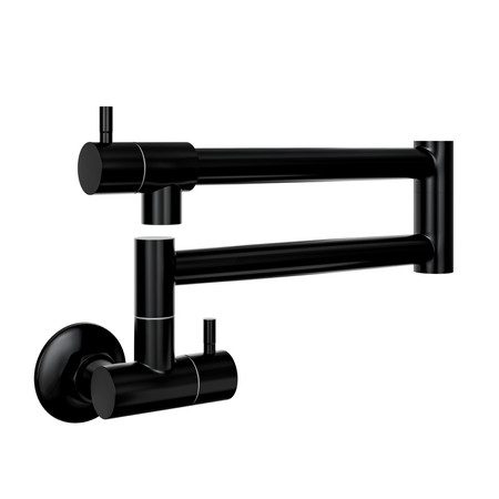 Bateria Kuchenna Pot Filler GLOBALO Oxario Black 1.1