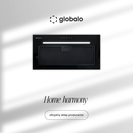 Cooker hood GLOBALO Latapio 60.1 Black