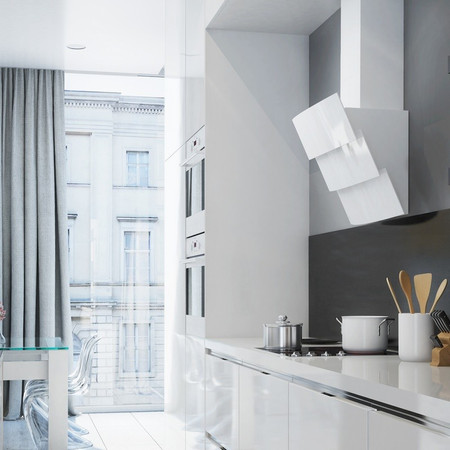 Cooker hood GLOBALO Vintio 60.2 White