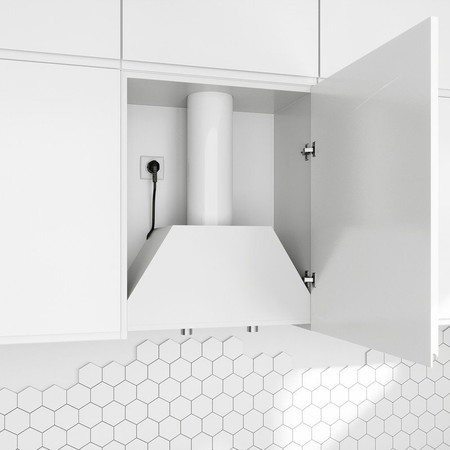 Cooker hood GLOBALO Floweri 60.2 White
