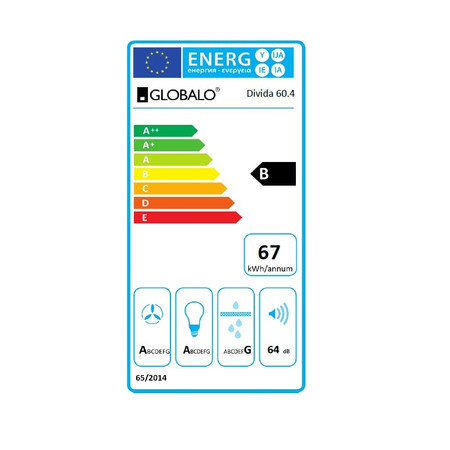 Okap kuchenny GLOBALO Divida 60.4 Sensor