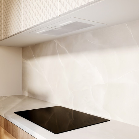 Cooker hood GLOBALO Flueris 60.1 White Sensor Smell