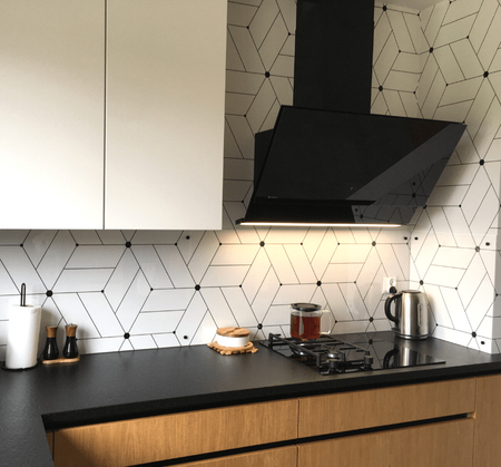 Okap kuchenny GLOBALO Zenesor 90.1 Black