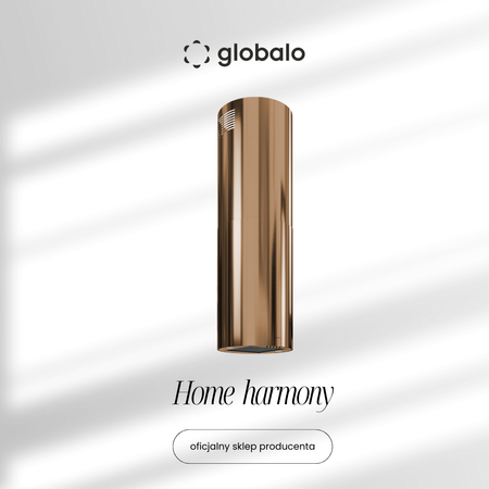 Dunstabzugshaube GLOBALO Lobelio Isola 39.1 Carmel Gold