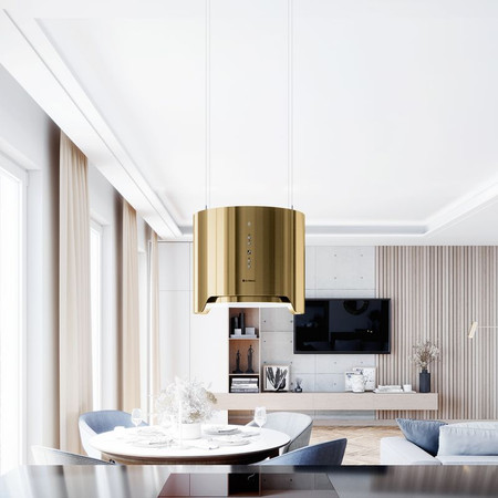 Cooker hood GLOBALO Arenoflow 39.2 Light Gold