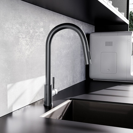 Bateria kuchenna bezdotykowa GLOBALO Loretio Anthracite 1.1