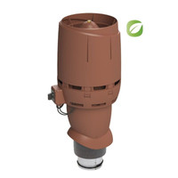 VILPE Dachventilator ECO FLOW 125P/500 ZIEGELROT