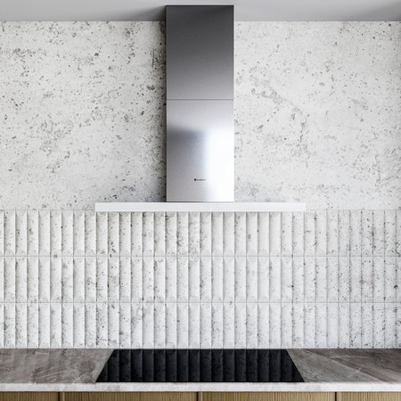 Cooker hood GLOBALO Nidaro 90.5 H2H White