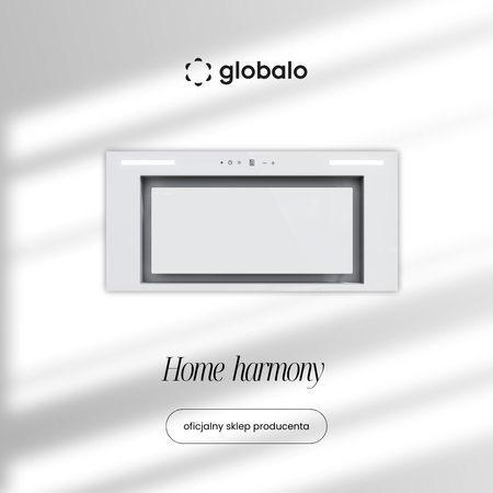 Cooker hood GLOBALO Materi 60.1 White