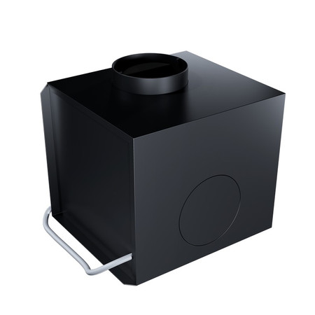 Dunstabzugshaube GLOBALO Saredo 60.1 Schwarz + Turbine TW 1.2