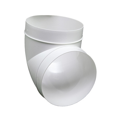 Kolanko okrągłe DOMUS 90° fi 12,5 cm KOD 590