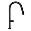 Kitchen faucet with pull-out spout GLOBALO Divio Black 1.1