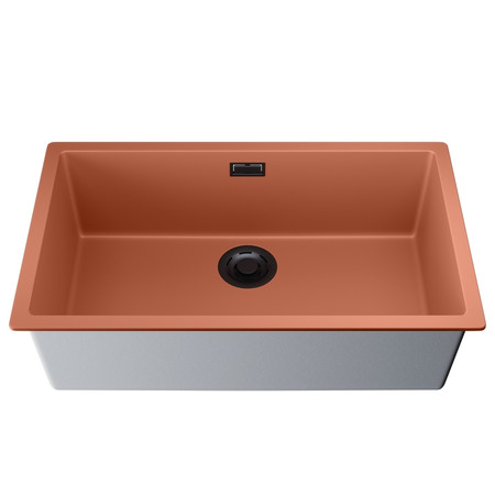 GLOBALO granite kitchen sink Aurilio 80.1 Brick Clean Tech