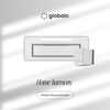 Cooker hood GLOBALO Silentio 80.2 White + Turbine TZ 1.1