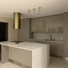 GLOBALO Cylindro Isola 39.7 Light Gold Dunstabzugshaube