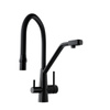 Kitchen faucet with water filter Olintio Black 1.1