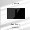 Induction hob with cooker hood GLOBALO Plantis 90.1 Black