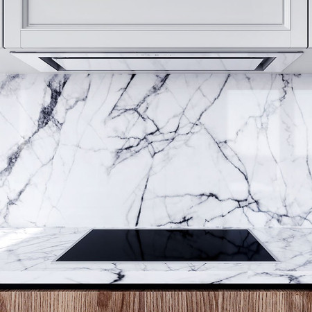 Cooker hood GLOBALO Materi 90.1 White