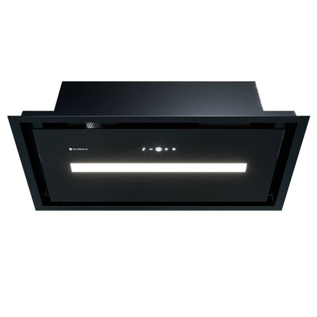 Cooker hood GLOBALO Saredo 60.1 Black + Turbine TW 1.2