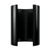 Upper extension for cooker hoods: ROXANO/HEWENO - BLACK
