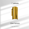 GLOBALO Heweno 39.3 Gold Dunstabzugshaube