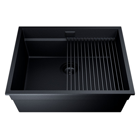 GLOBALO Sink MIRALIO 60.1 Black/BL Mat