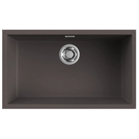 GLOBALO granite kitchen sink Aurilio 80.1 Dark Chocolate Clean Tech