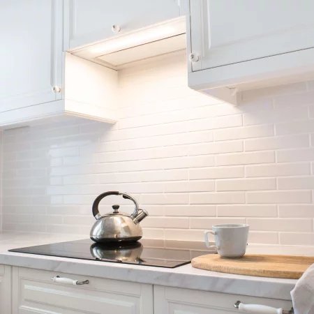 Cooker hood GLOBALO Silentio 60.2 White + Turbine TW 2.1