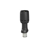 VILPE Lüftungsschornstein isoliert FLOW 125P/IS/500 SCHWARZ