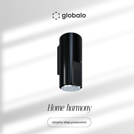 Okap kuchenny GLOBALO Roxano 39.1 Black