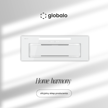 Cooker hood GLOBALO Loteo 80.4 Plus White