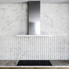 Cooker hood GLOBALO Nidaro 90.5 H2H White