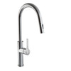 Kitchen faucet with pull-out spout GLOBALO Divio Inox 1.1